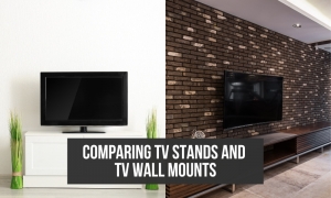 Finding the Ideal Balance - TV Stand vs. TV Wall Mount